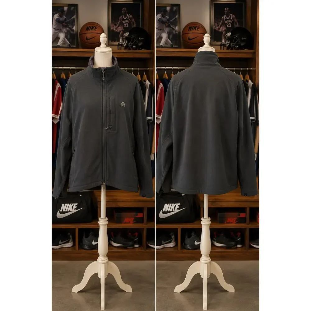 Vintage Nike ACG Full Zip Performance Jacket Black Men’s XL